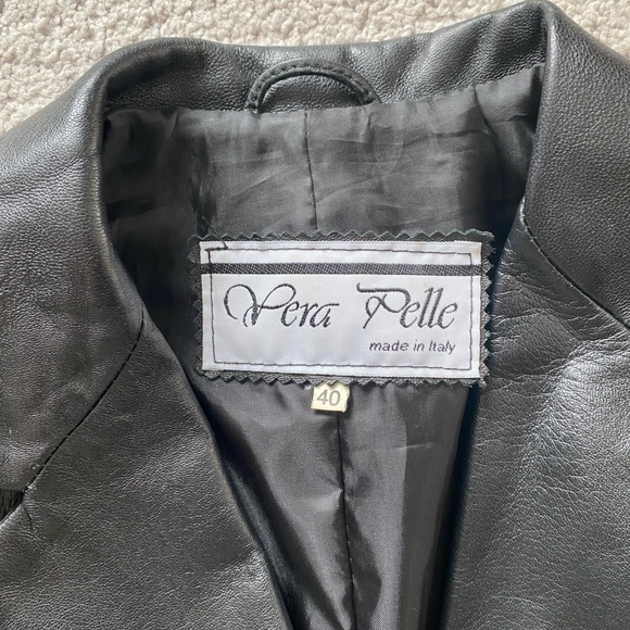 Purchased in Florence leather jacket - Picture 5 of 5
